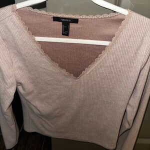 Pink unused light sweater